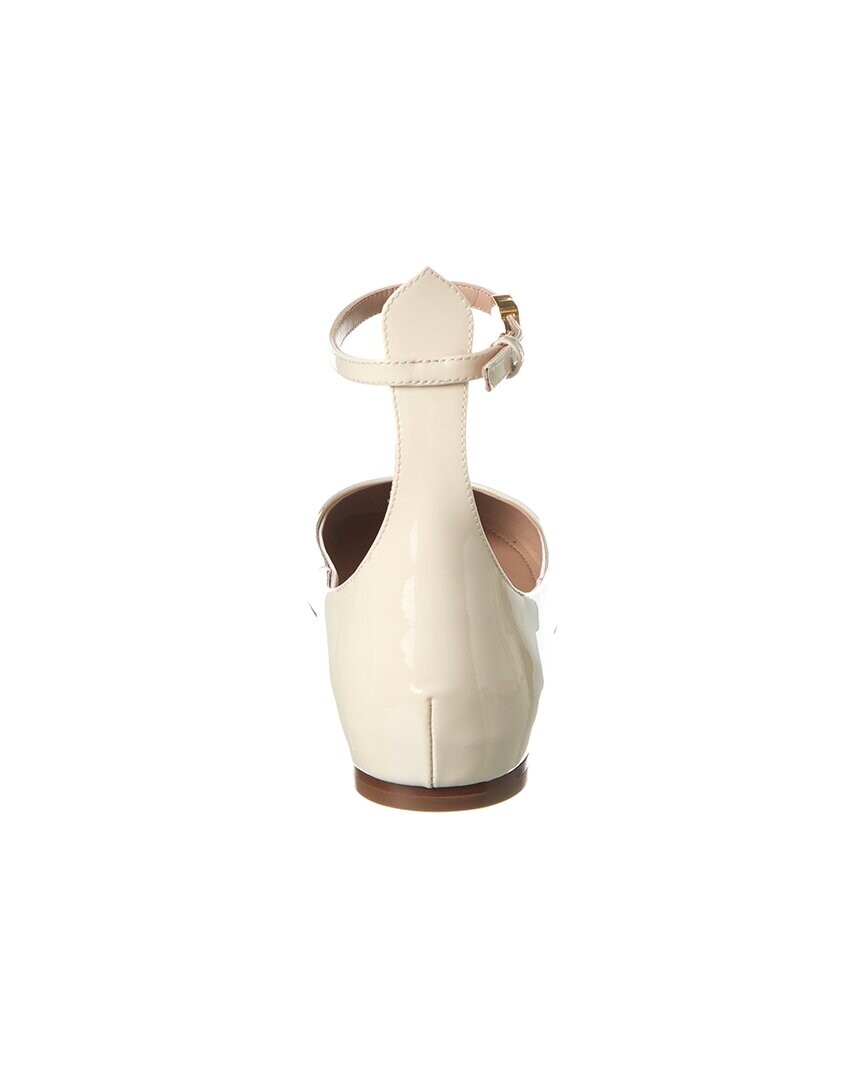 

Лакированные туфли Valentino Tan Go без каблуков, белый