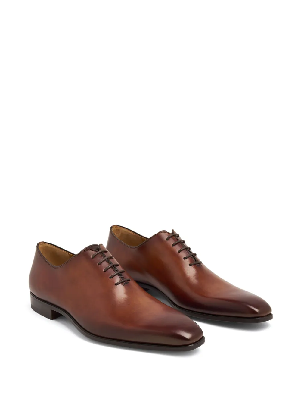 Оксфорды с миндалевидным носком Magnanni, коричневый — фото 4