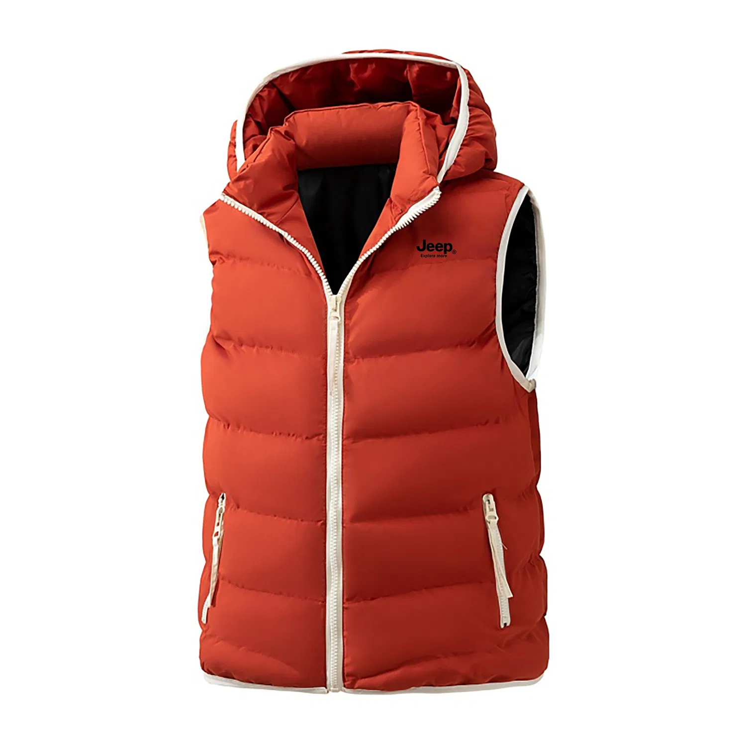 Детский жилет с капюшоном Jeep Leisure Collection, Red