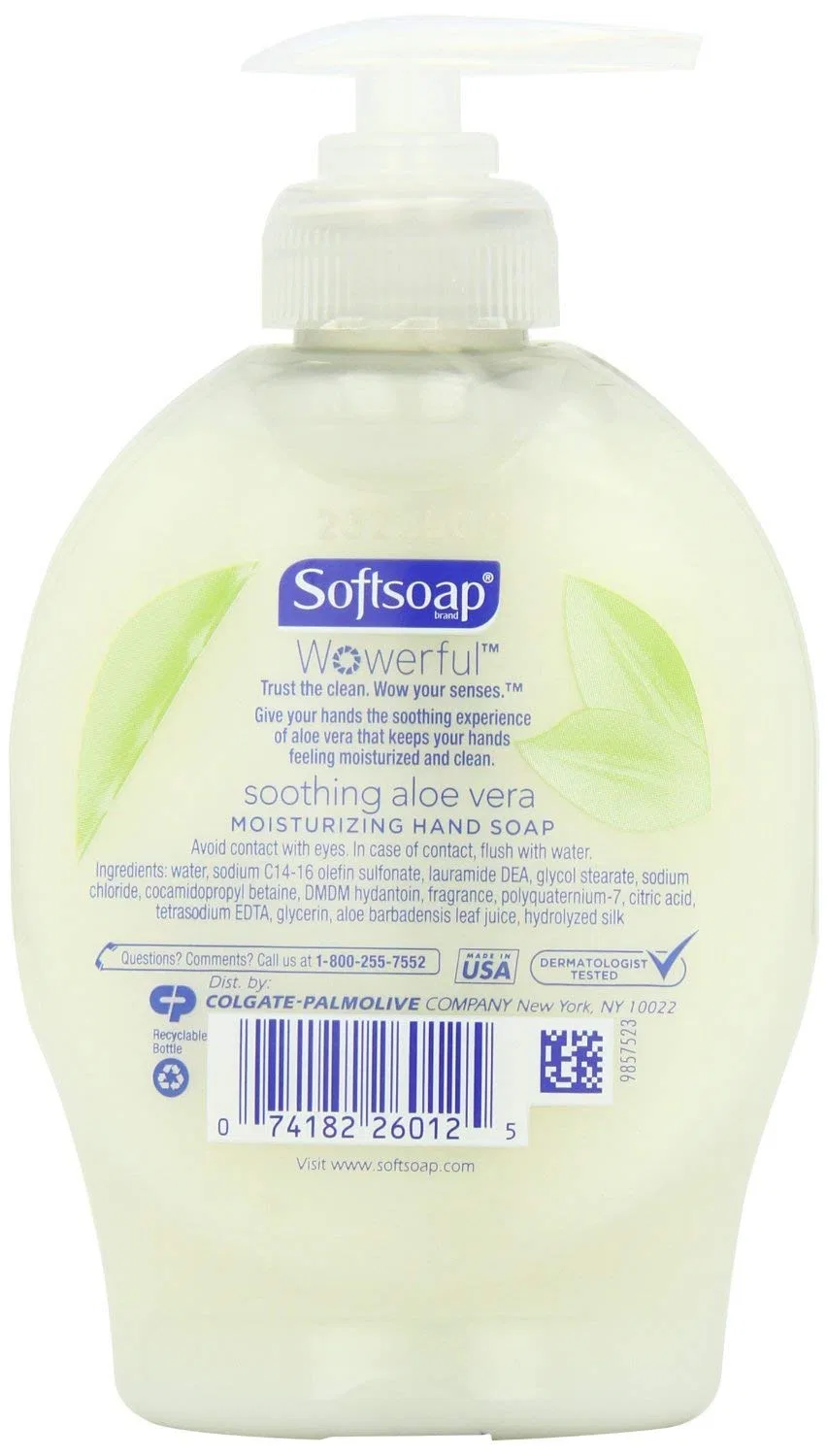 Жидкое мыло Hydrating Aloe Vera, Softsoap, 2 шт., 443.6 мл — фото 2