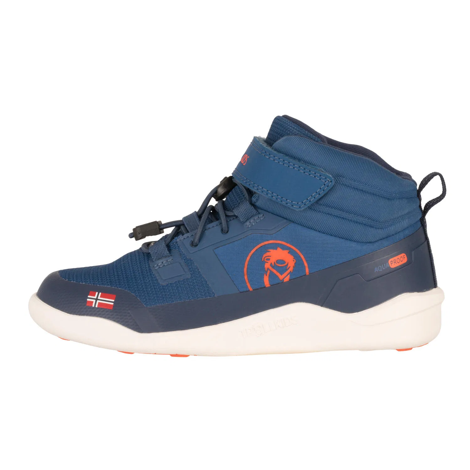 Детские водонепроницаемые зимние ботинки Hovden Barefoot Winter Hiker Trollkids, Blau