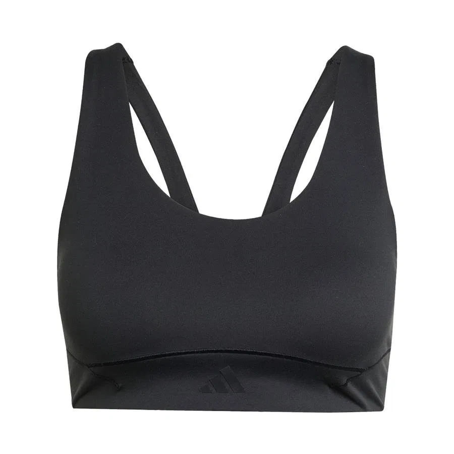 Спортивный бюстгальтер All Me Luxe Ms adidas, Черный