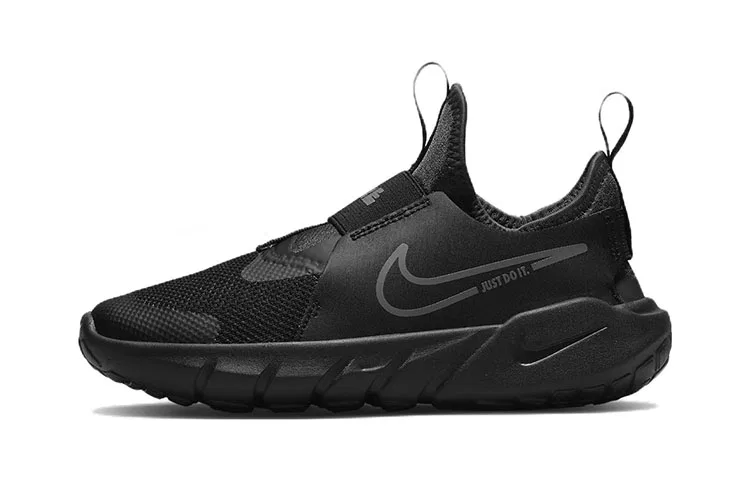Детские кроссовки без шнурков Flex Runner 2 Nike, Black