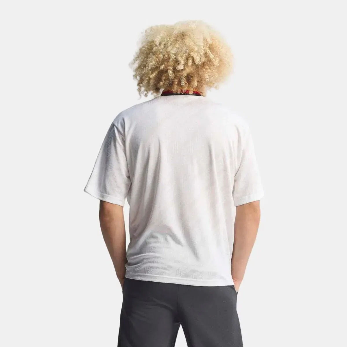 Мужская футболка ретро-дизайна Alemania Retro 1994 adidas, Blanco — фото 3