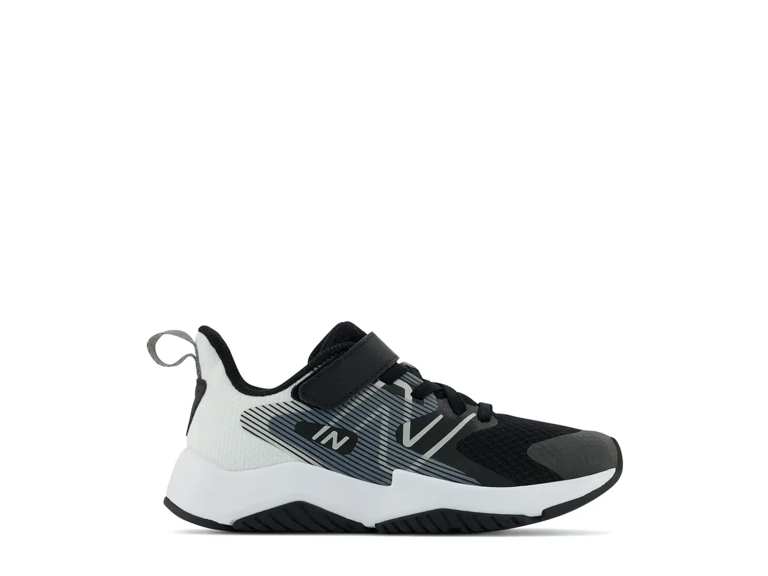 Кроссовки спортивные Rave Run v2 New Balance, черно-белые — фото 3
