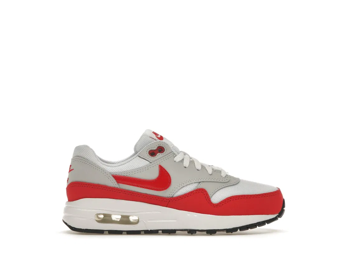 Детские кроссовки Lifestyle Nike Air Max 1, Neutral Grey/University Red-White-Black