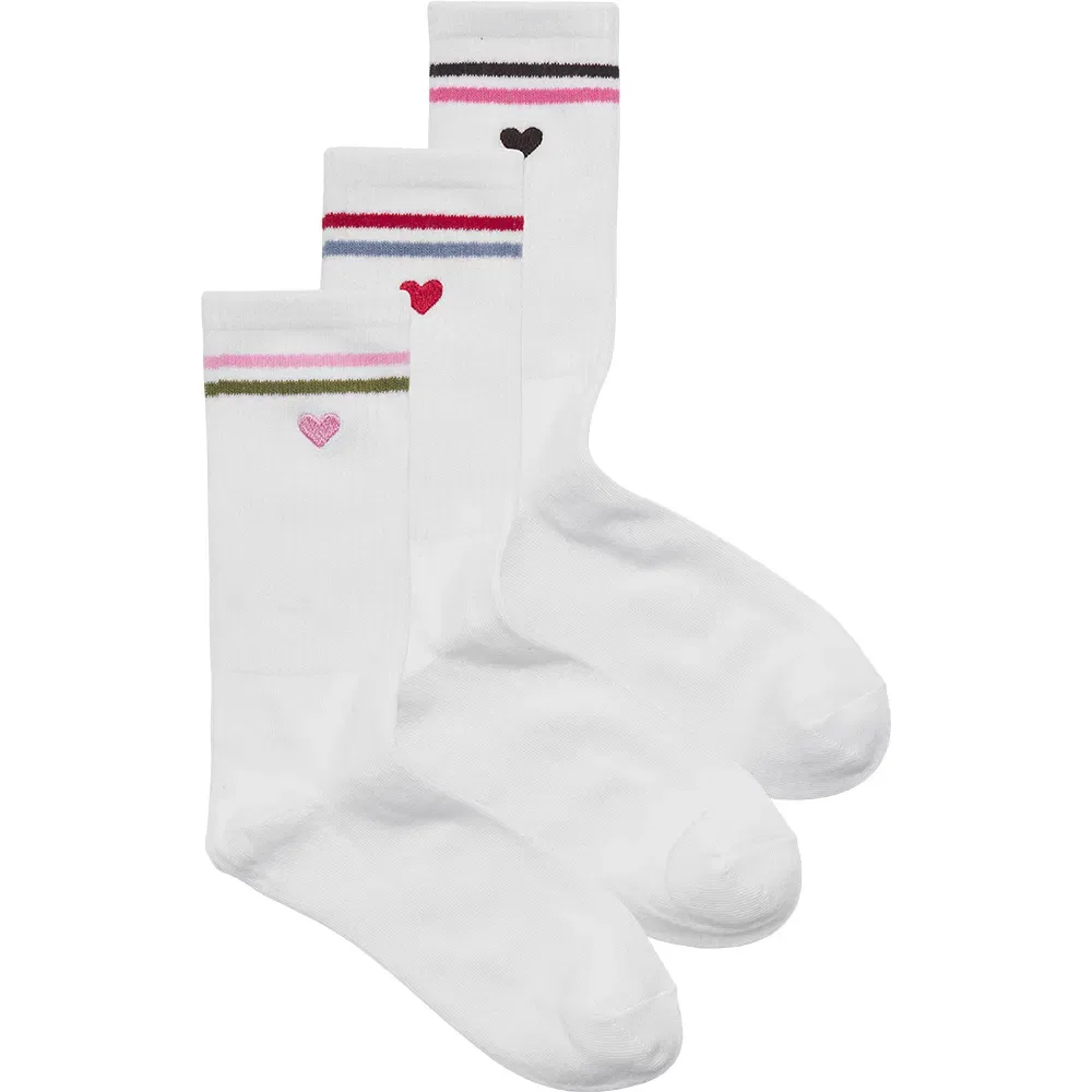 Детские носки для девочек с высоким вырезом Reese JJXX Jack & jones, White