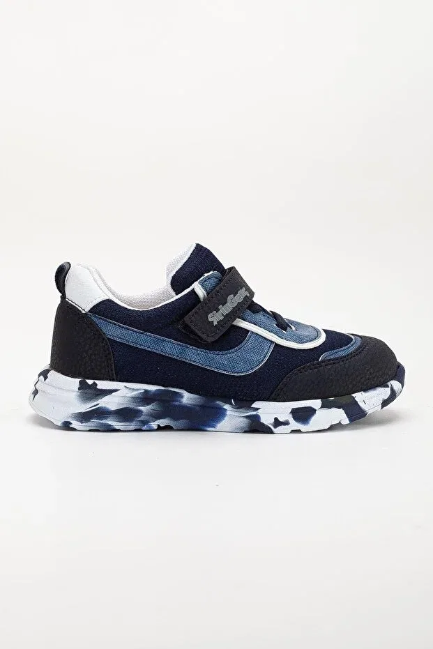 Детские спортивные туфли для мальчиков ортопедические Dilimler Ayakkabı, Navy Blue — фото 2