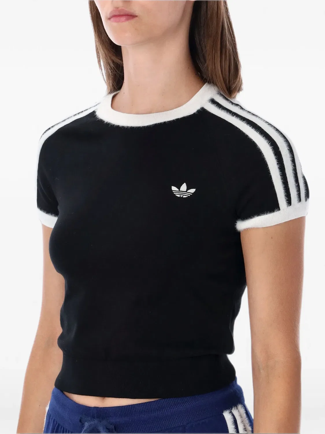 Трикотажная футболка Adidas, черный — фото 3