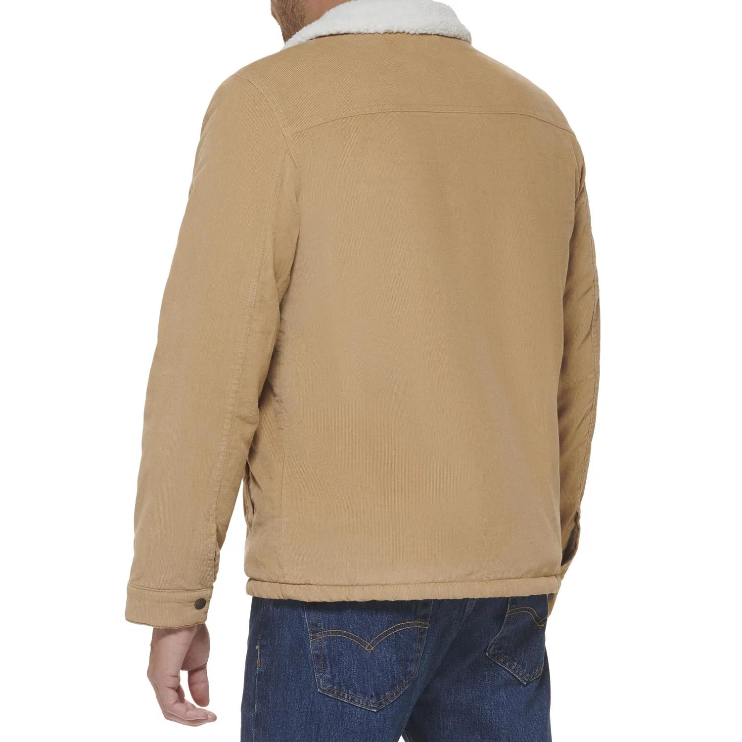 Мужская куртка-джинсовка с флисовой подкладкой Type 3 Levi's, 2-light brown — фото 4