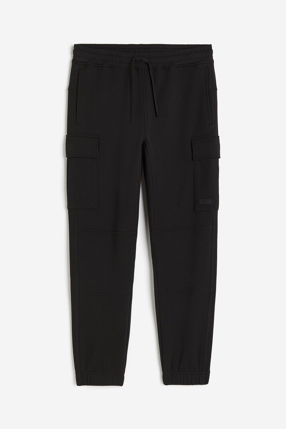 

Брюки H&M DryMove Cotton Cargo, черный