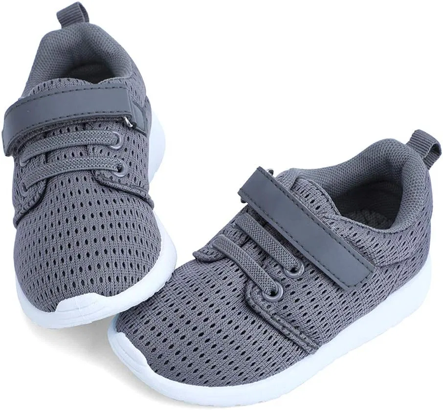 Детские кроссовки для бега и ходьбы HIITAVE, Drak Grey/White — фото 2