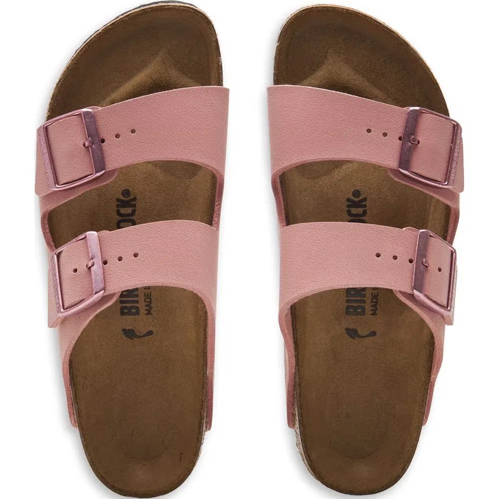 Детские сандалии Arizona с анатомической стелькой Birkenstock, Pink Clay — фото 4