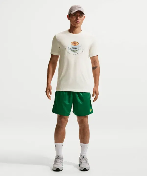 Шорты спортивные Nike, малахитовый/лайтнинг