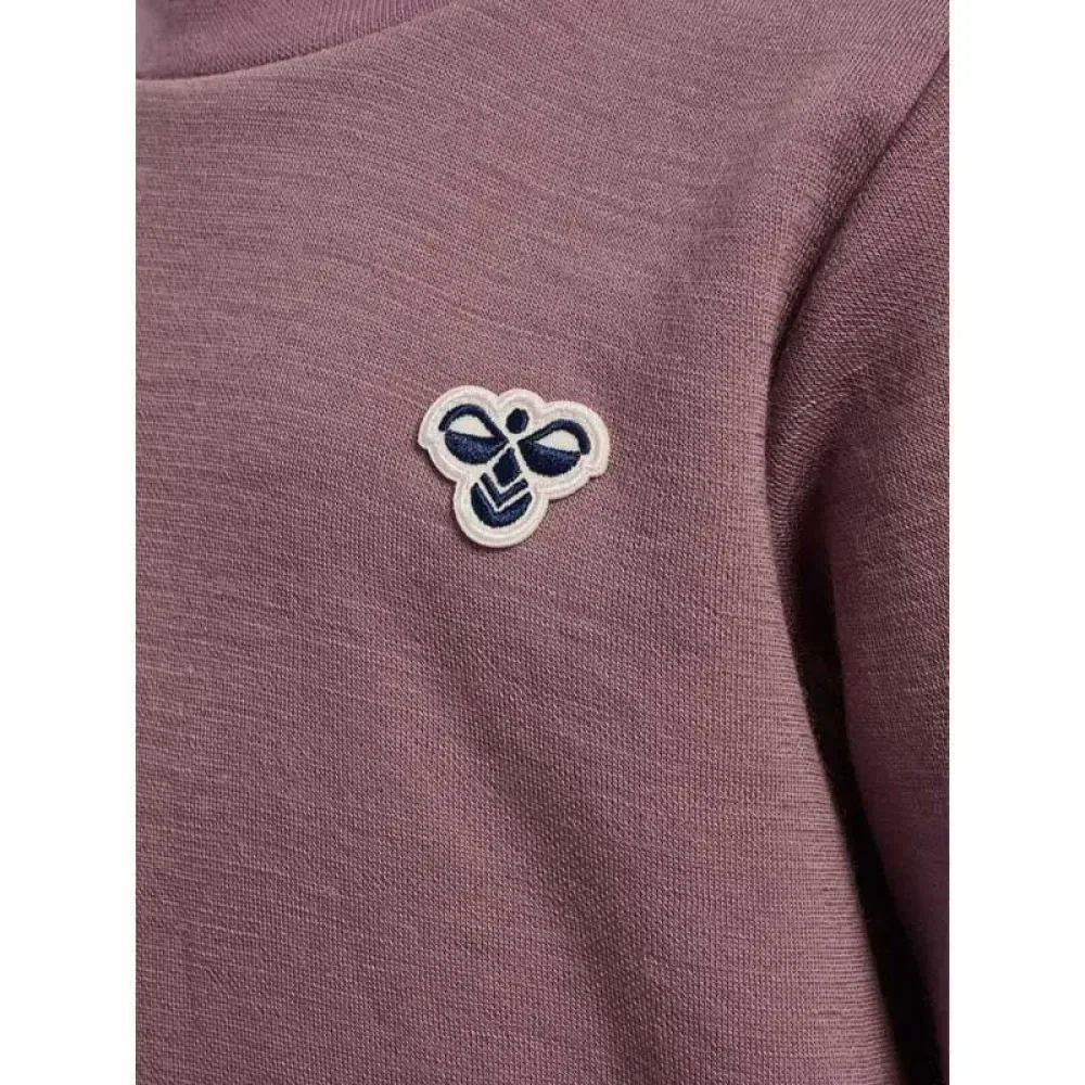 Свитшот Mini Wool Bee Hummel, фиолетовый — фото 4