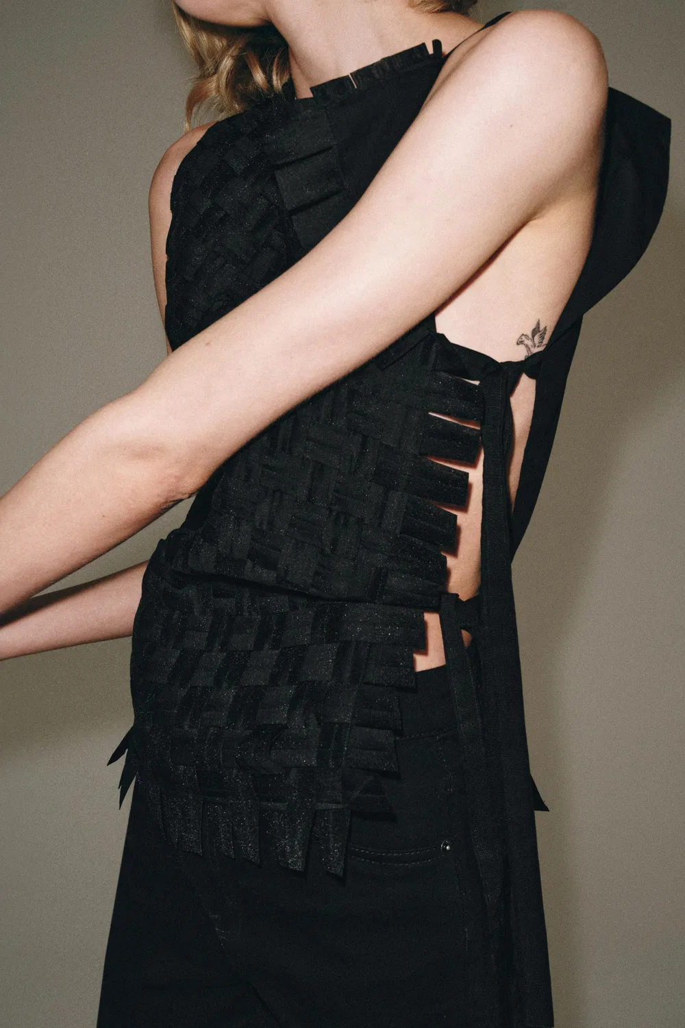 Топ КОЛЛЕКЦИЯ ZW ZARA, Black — фото 4