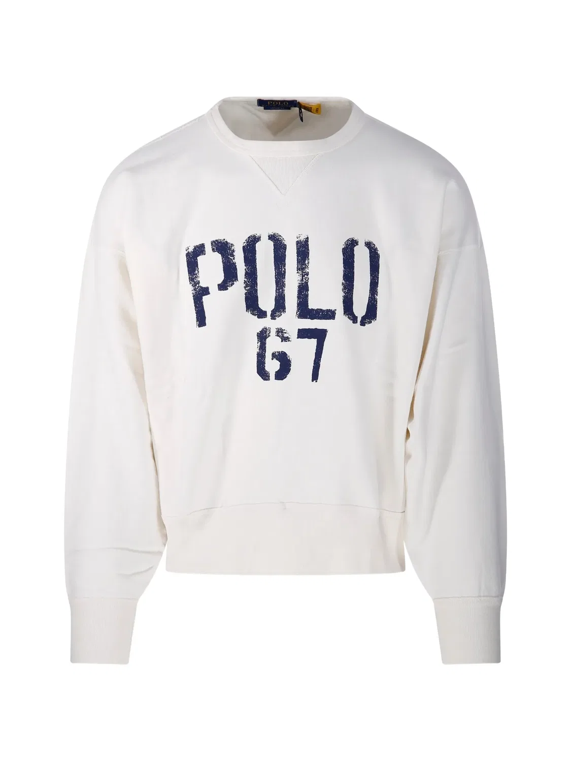 Футболка с логотипом нейтрального цвета Polo Ralph Lauren, нейтральные