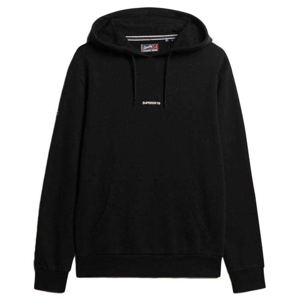 Мужское худи с капюшоном Plain Hood Superdry, Schwarz