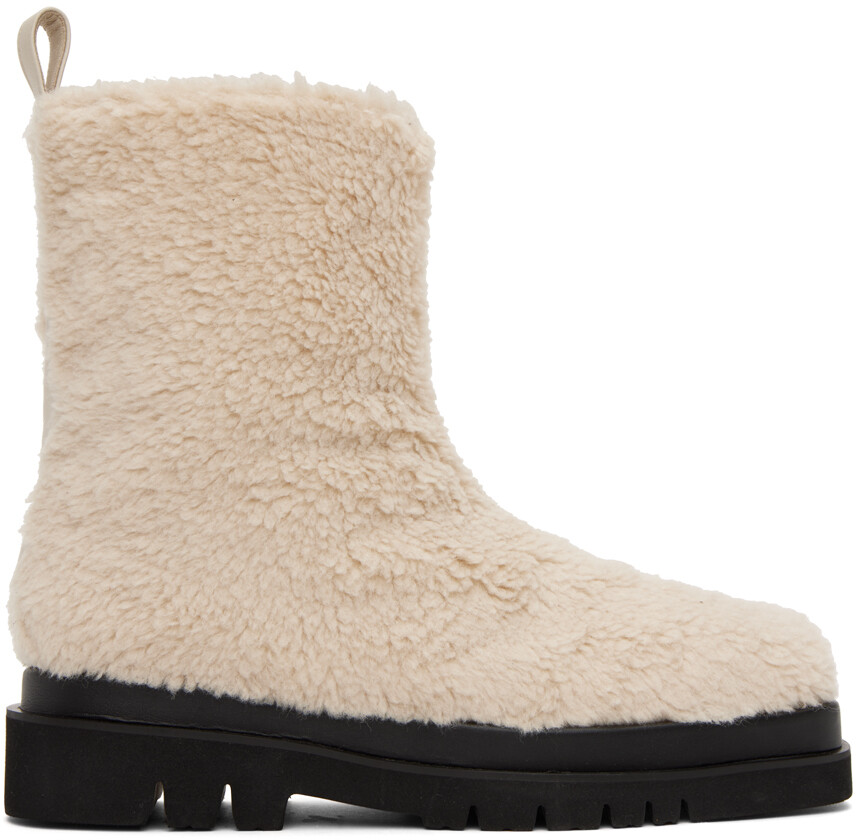 

Ботинки Off-White Alex из искусственной овчины Recto
