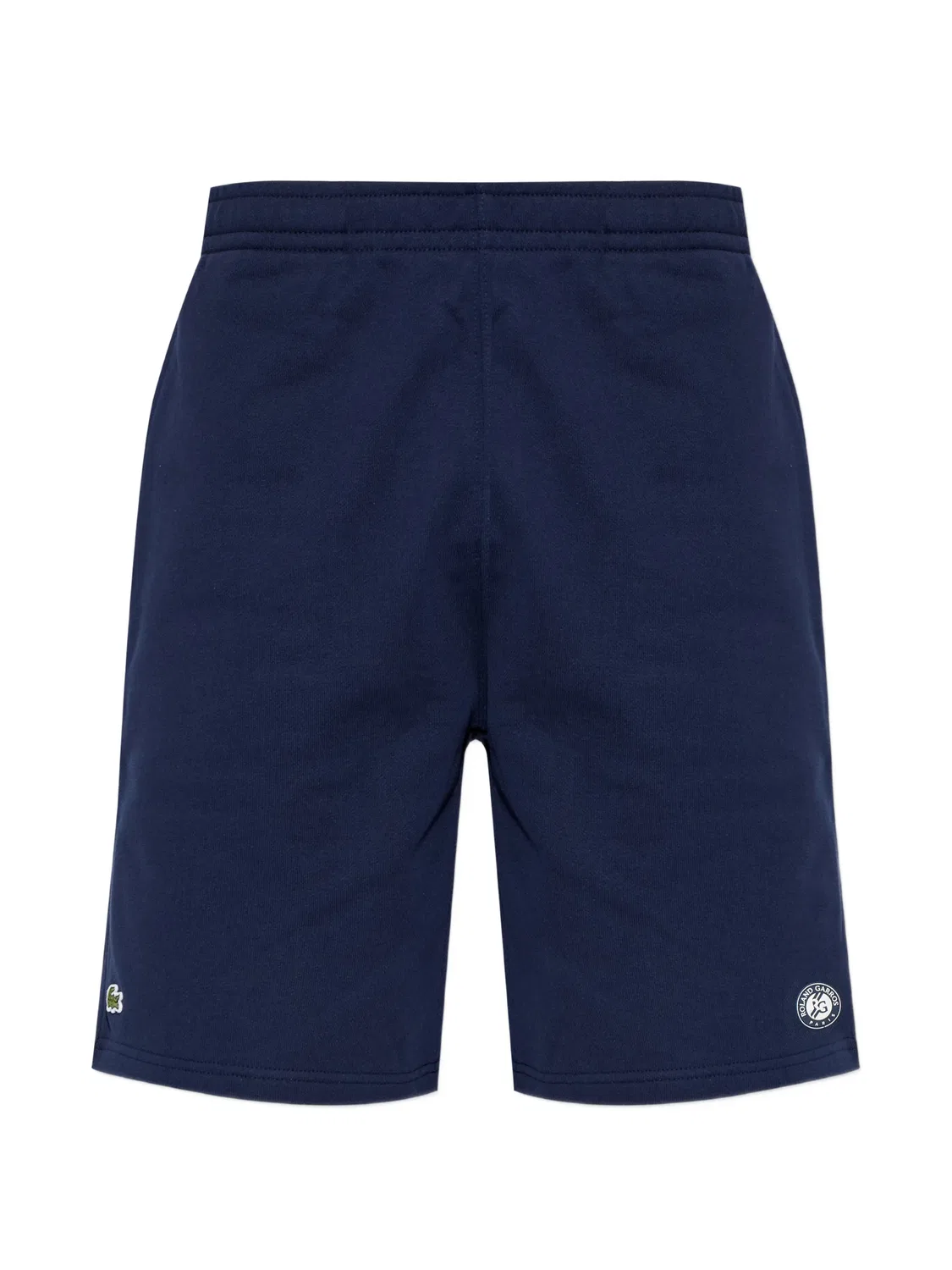 Шорты с нашивкой-логотипом из коллаборации с Roland Garros Lacoste, синий