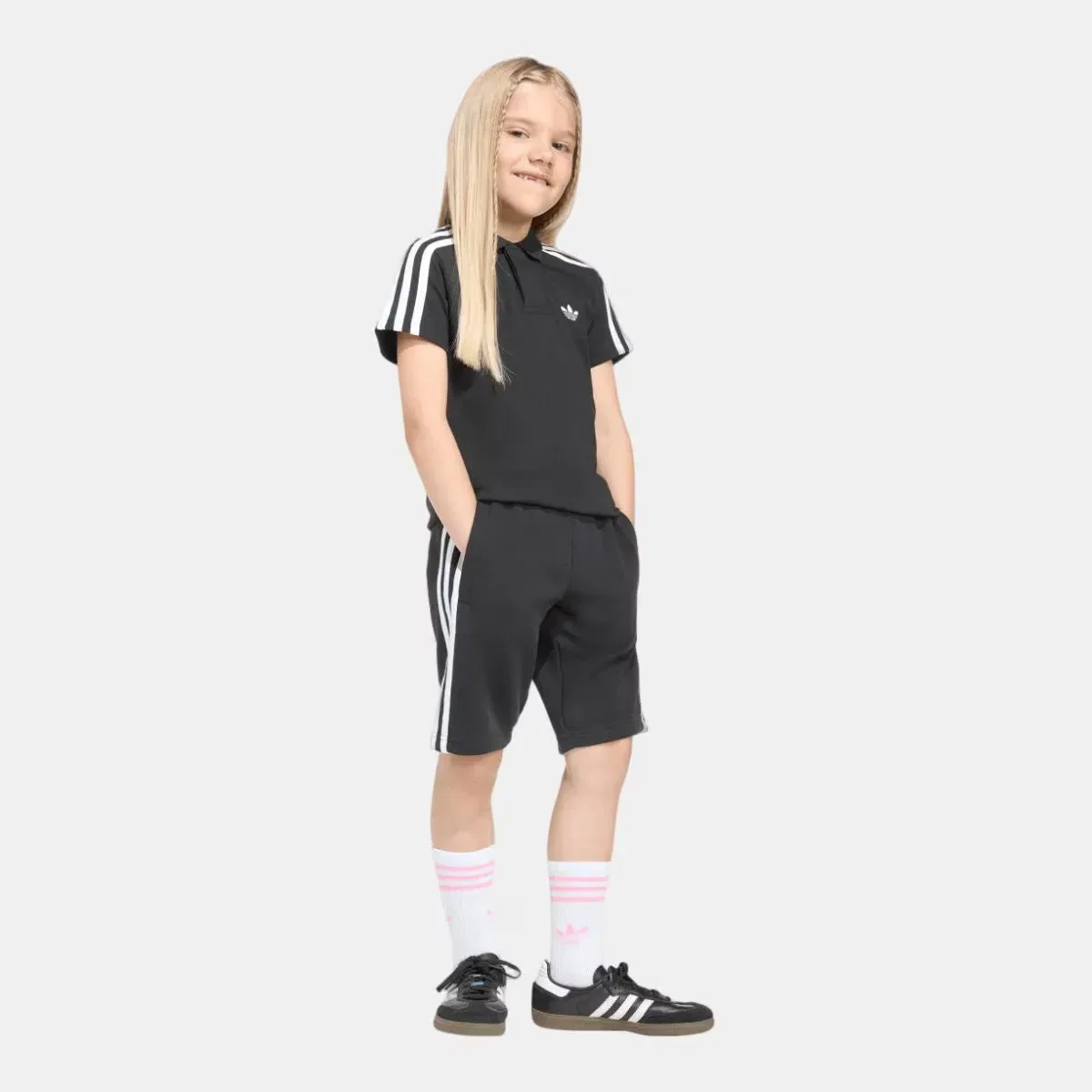 Детский спортивный комплект для мальчиков Adicolor Adidas, Negro