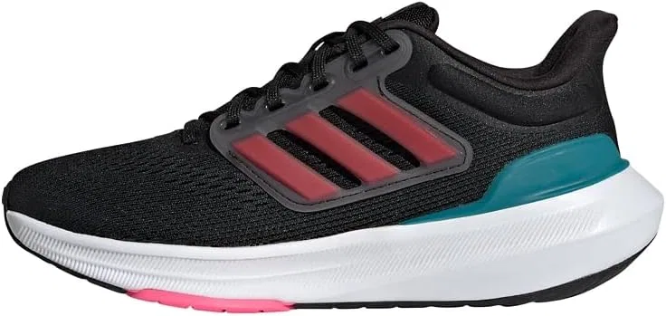 Детские кроссовки для мальчиков adidas, Core Black Lucid Pink Cloud White