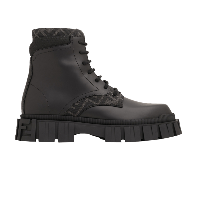 

Ботинки Fendi Force Lace-Up Boot 'Black', черный