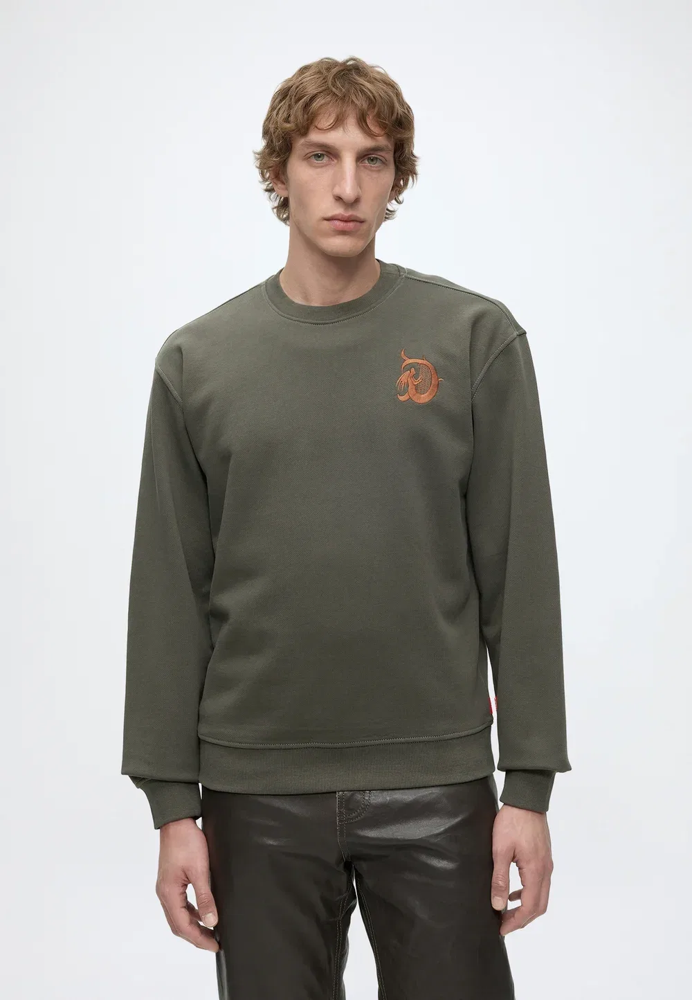 Норм - толстовка Diesel, Green — фото 3