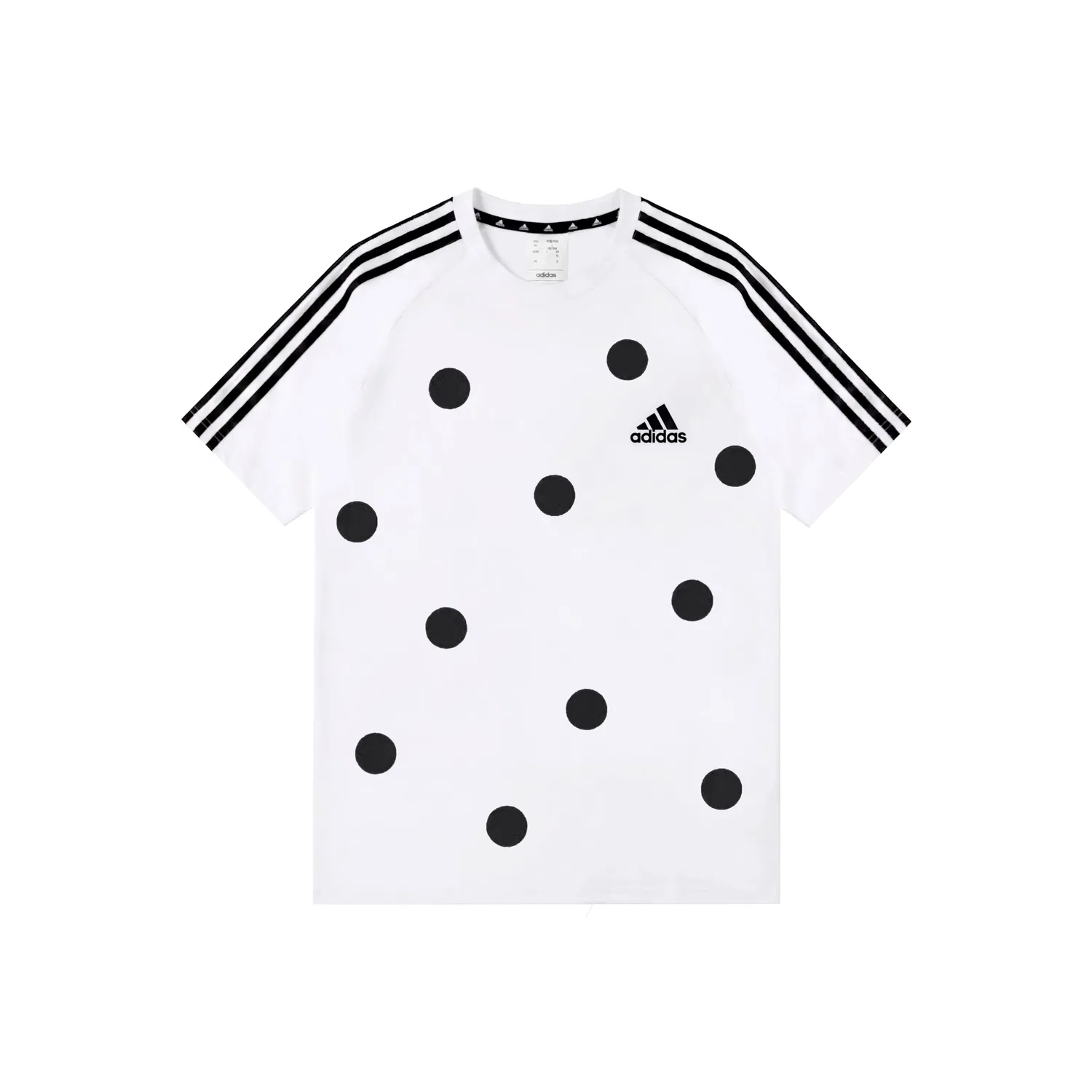 Футболка с круглым вырезом Unisex, Adidas, White