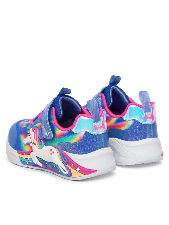 Кроссовки S-Lights: Unicorn Chaser Skechers, синий — фото 3