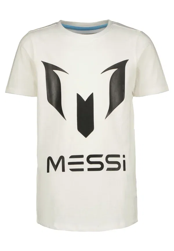 Футболка с принтом, хлопок Messi Logo Tee Vingino, Real White, белый — фото 4