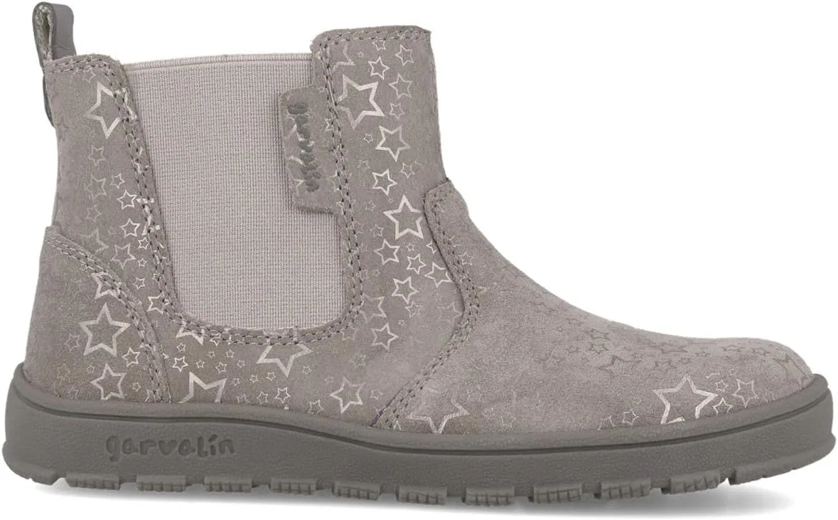 Детские ботинки для девочек Barefoot Boot Garvalin, Grey