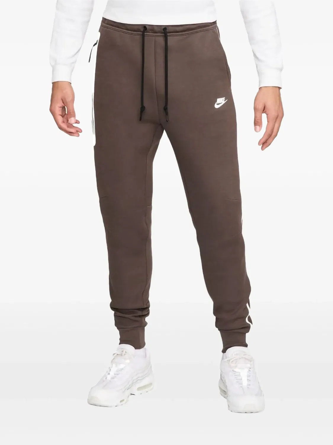 Спортивные брюки Tech Brown Nike, коричневый