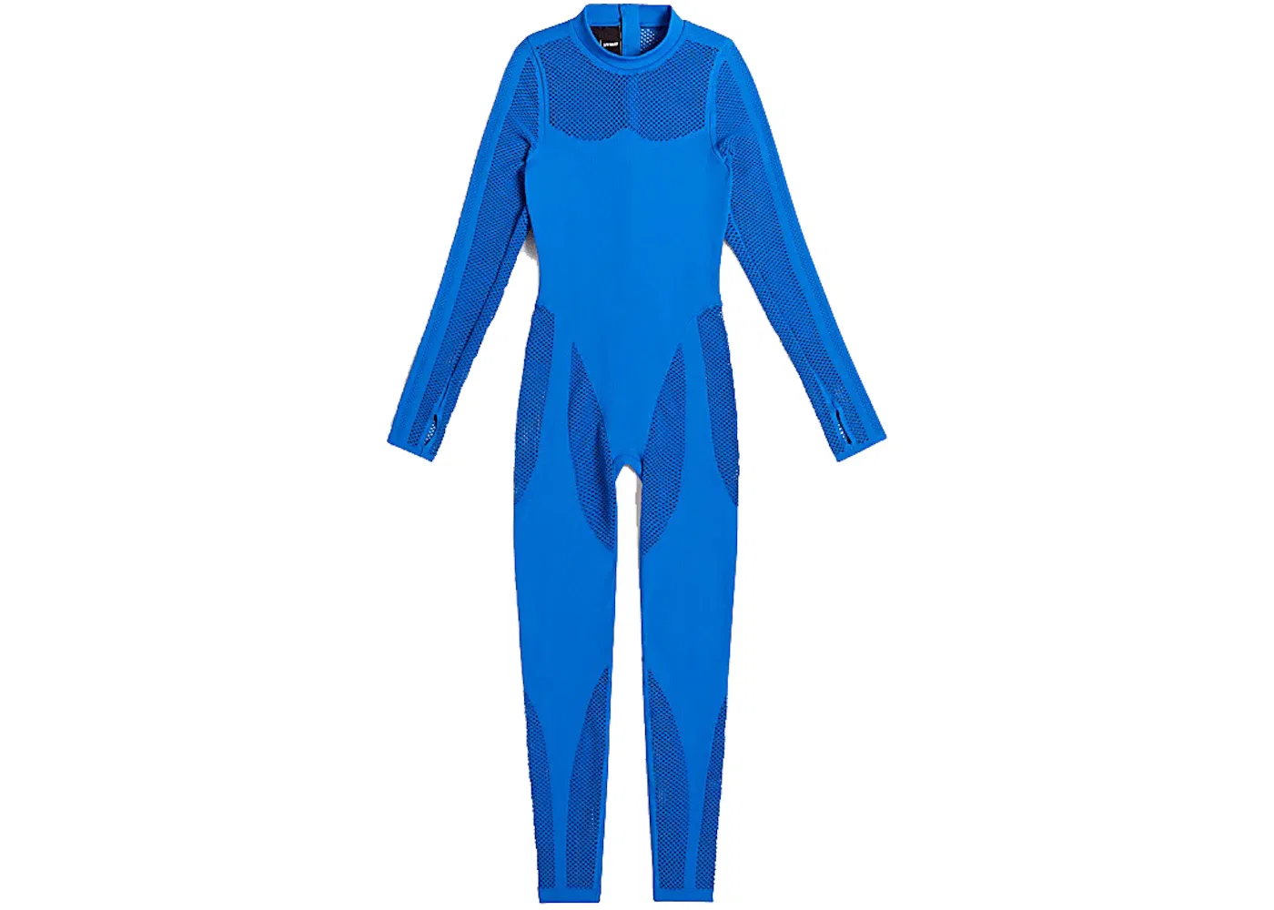 Женский боди-комбинезон с сеткой Mesh Catsuit Adidas, Glory Blue