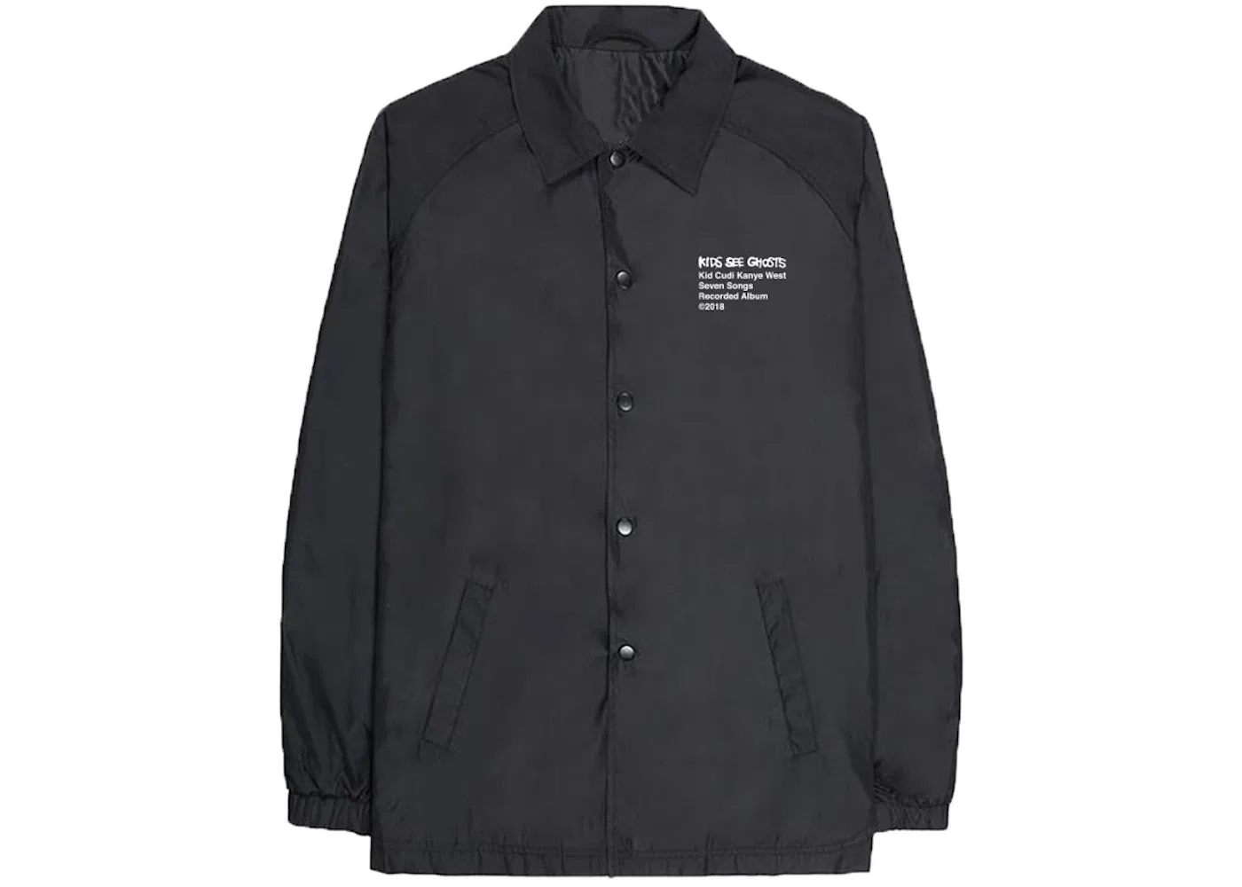 Детская куртка с принтом Kanye West Kids See Ghosts Jacket, Black