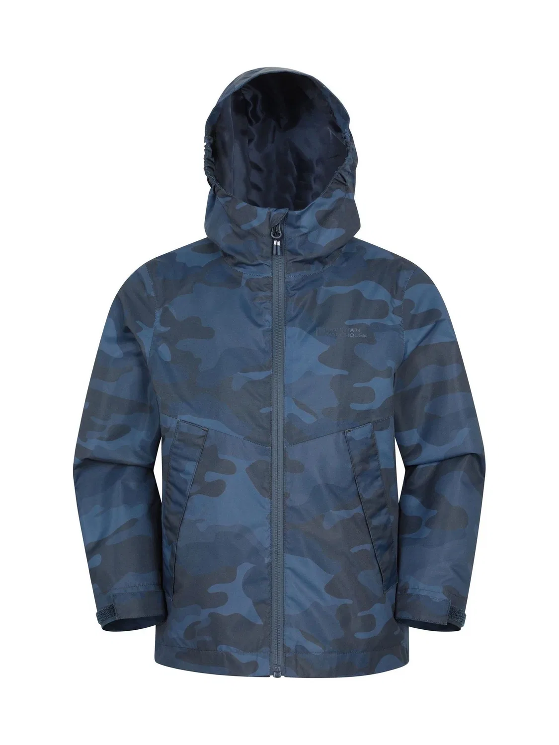 Куртка детская Ravine Lightweight Printed Waterproof Mountain Warehouse, синий