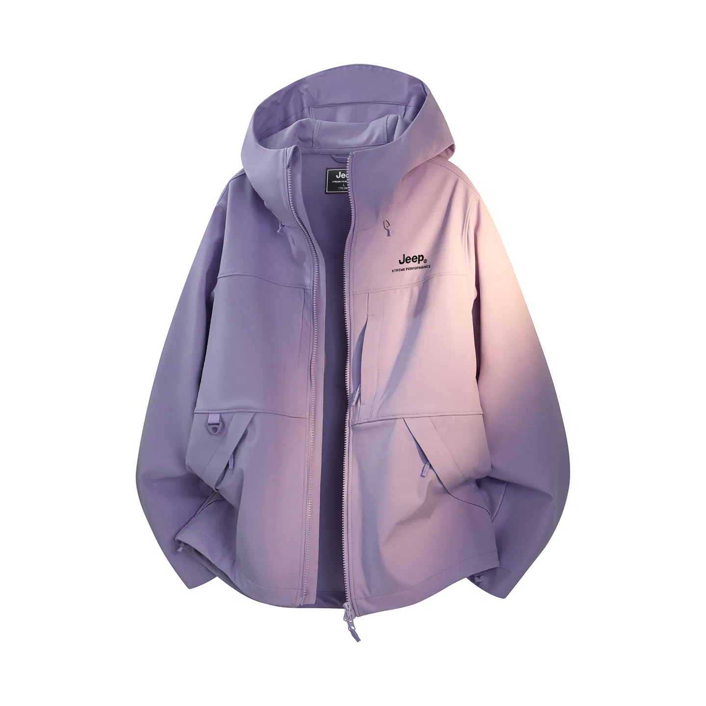 Детская куртка с капюшоном Jeep Outdoor Sports Jackets, Light Dusty Purple