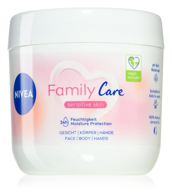 

Легкий увлажняющий крем для лица, рук и тела Nivea Family Care