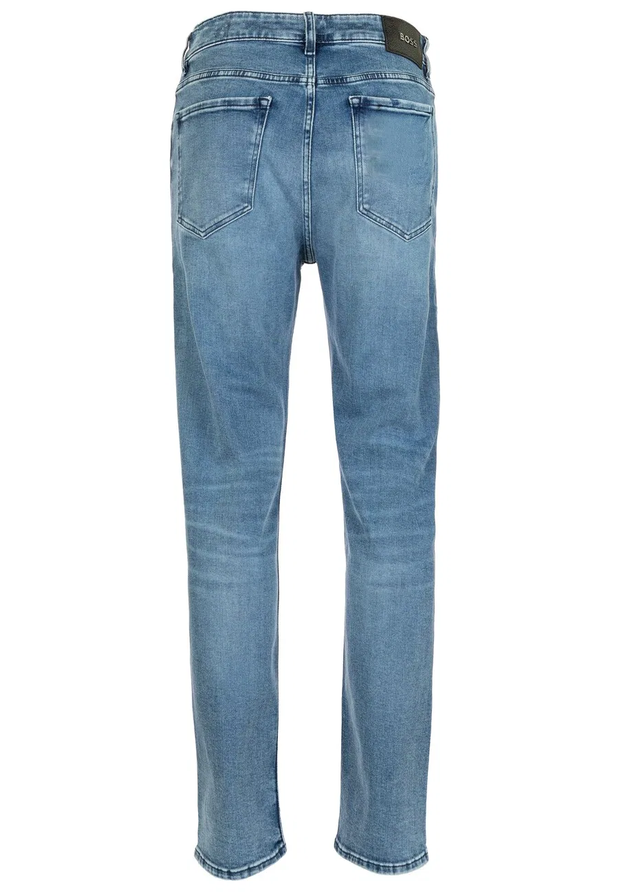 Джинсы BOSS Slim fit 'Ogden' синего цвета — фото 2