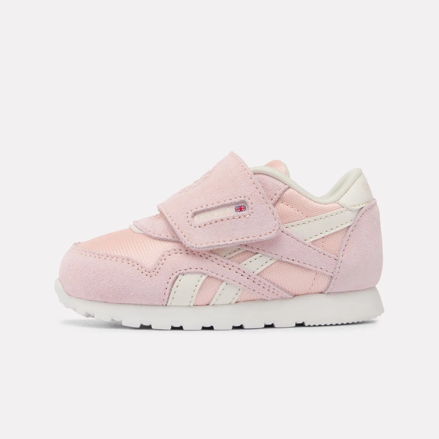 Детские кроссовки для мальчиков Classic Nylon Reebok, Purepink Chalk Chalk — фото 3