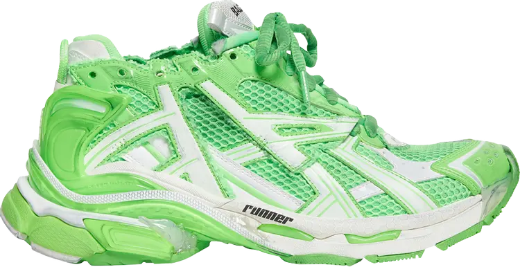 

Кроссовки Balenciaga Runner Sneaker Fluo Green, зеленый