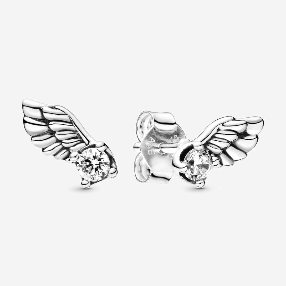 

Серьги Pandora Sparkling Angel Wing, серебро