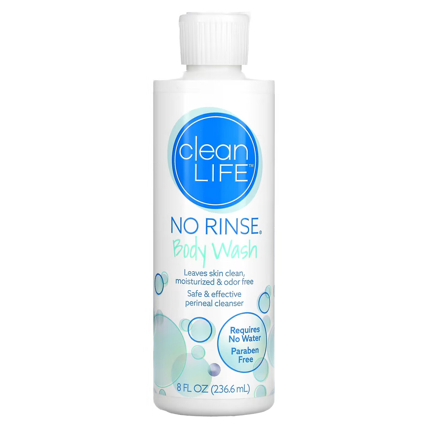 

CleanLife, Гель для душа без ополаскивания, 236,6 мл (8 жидк. Унций)