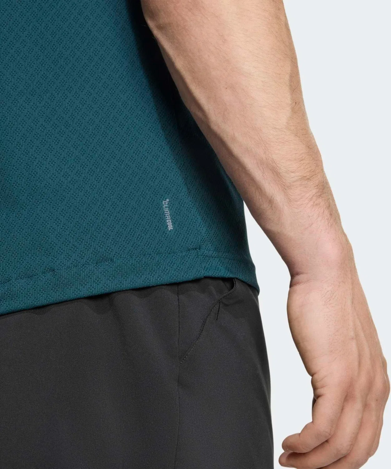 Мужской теннисный топ без рукавов Slim Fit Climacool Recycled Polyester Adidas, Green — фото 4