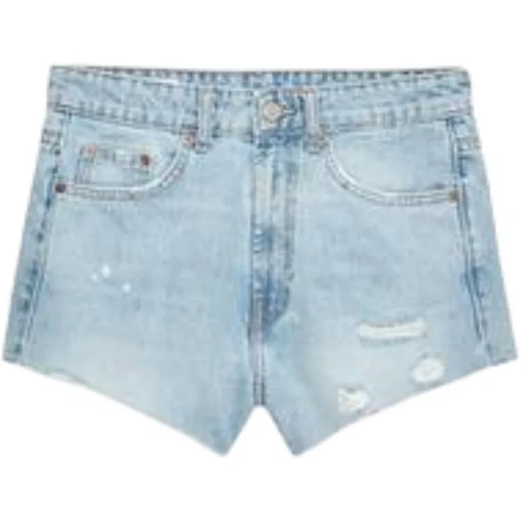 Женские джинсовые шорты ZARA, Blue