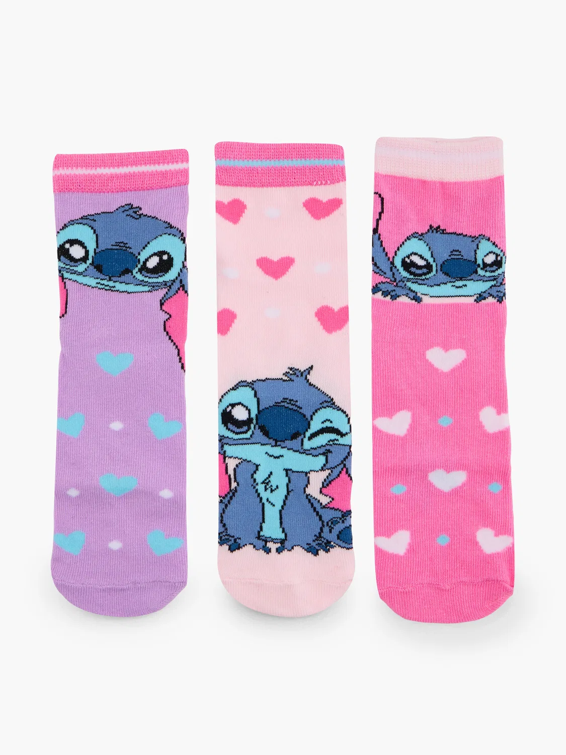 Детские носки Stitch 3 Pack, фиолетовый
