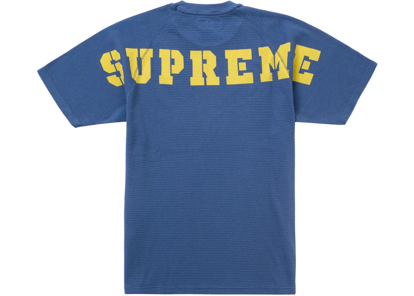 Мужской топ с принтом Supreme Stencil Thermal S/S, цвет Dark Slate