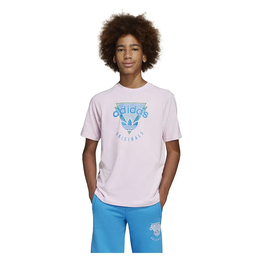 Детская футболка с принтом JC5862 Adidas Originals, Pink