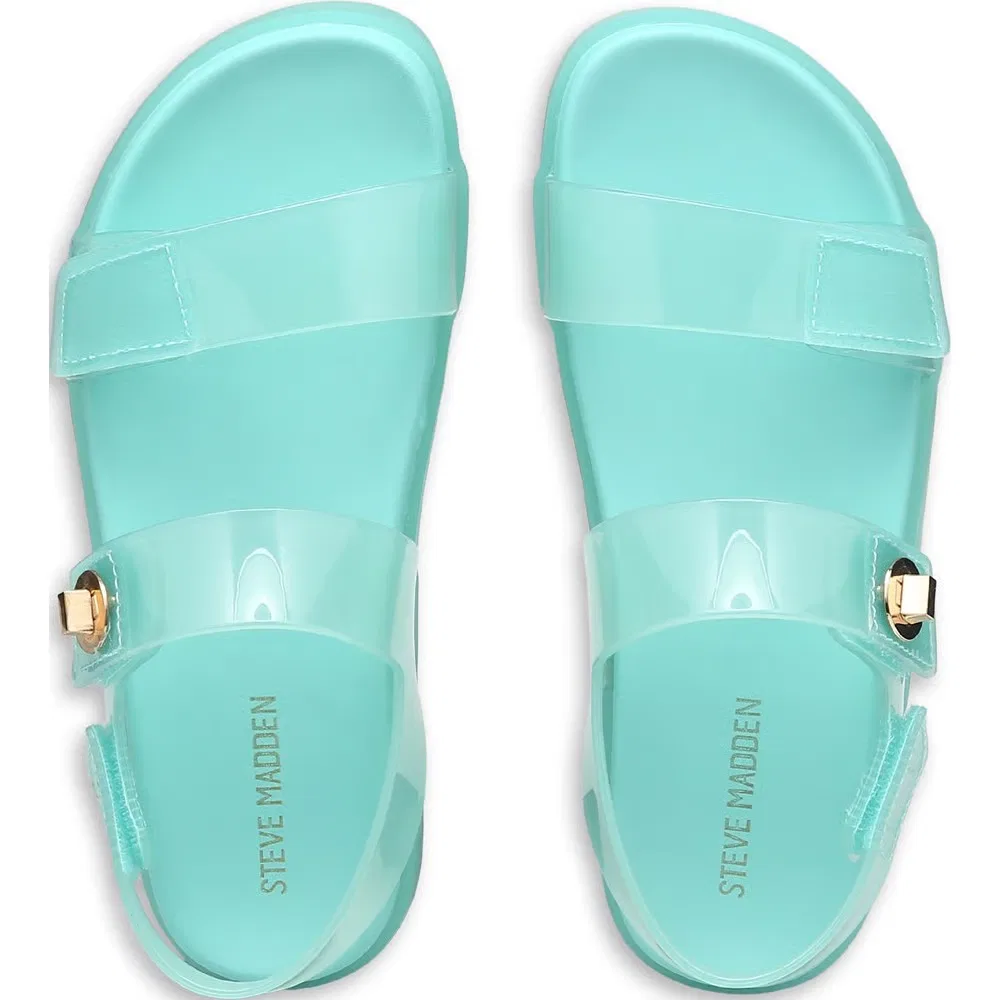 Детские сандалии Jhollie из резины Steve Madden, Mint Green — фото 4