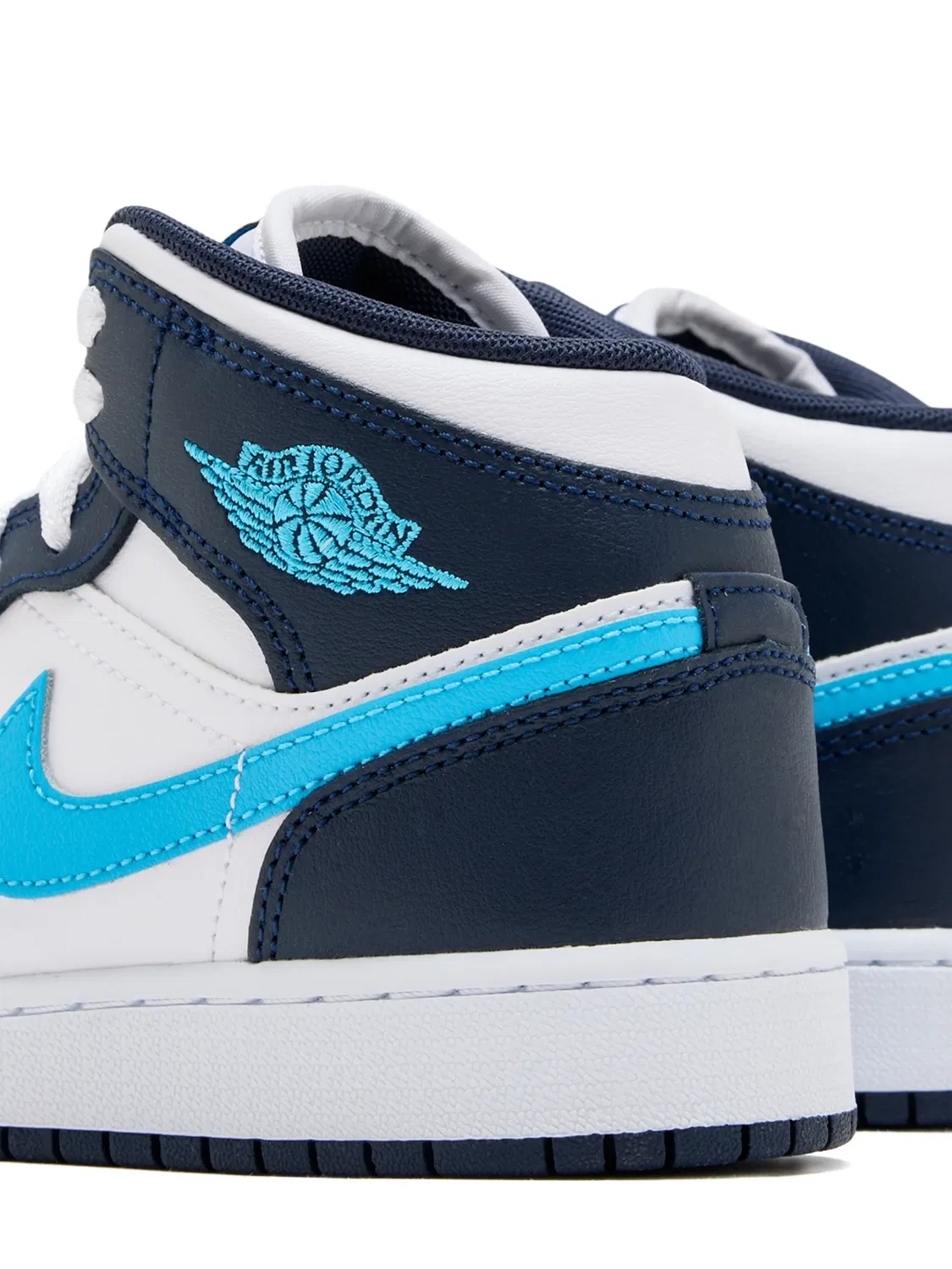 Кроссовки Jordan 1 Nike Kids, синий — фото 2